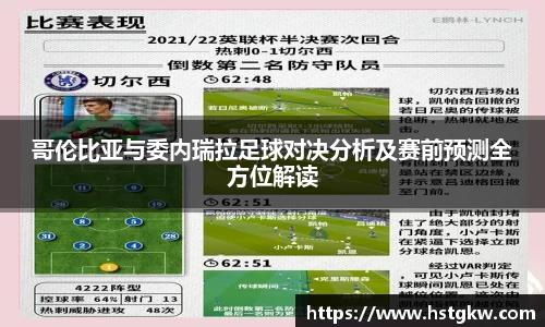 哥伦比亚与委内瑞拉足球对决分析及赛前预测全方位解读